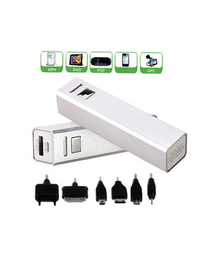 Callmate 2600 mAh Portable Battery With 6 Connecter for Mobile & Tablets