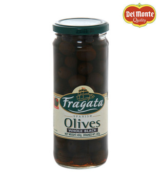 Fragata Olives - Plain Black - 450 g