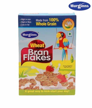 Murginns Wheat Bran Flakes 375 g
