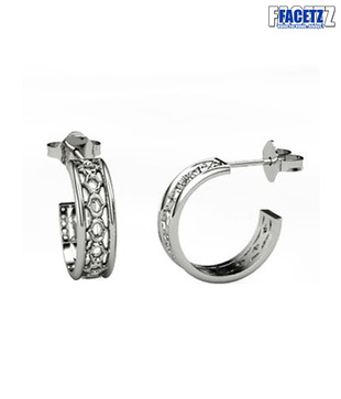 Facetz Appealing Gold Earrings