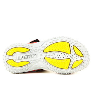 Liberty Footfun Cool Grey & Orange Sandals
