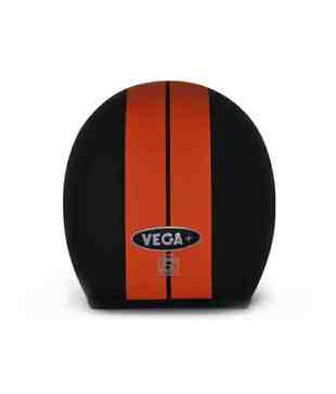 Vega Helmet - Rally Genesis - Black  - Orange Strip