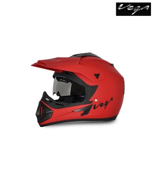 Vega Helmet - Off Road - Dull Red