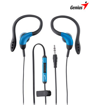 Genius GHP-205X Clip-on Sports Headphone (Blue)
