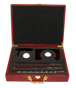 Wooden Box Putter Set
