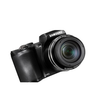 Samsung WB100 16MP Bridge Camera (Black)