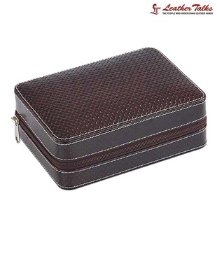 Leather Talks Watch Case of 4
