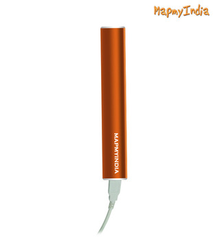 MapmyIndia - Portable Mobile Charger - Orange