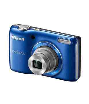 Nikon Coolpix L26 16.1 MP Point & Shoot Digital Camera (Blue)