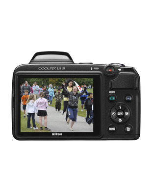 Nikon Coolpix L810 16.1MP Semi-SLR Camera (Black)