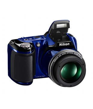 Nikon Coolpix L810 16.1MP Semi-SLR Camera (Blue)