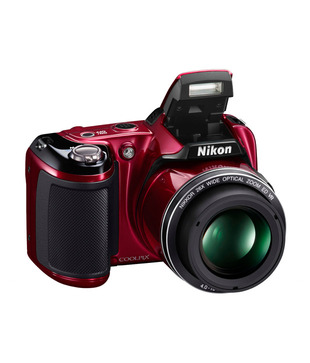 Nikon Coolpix L810 16.1MP Semi-SLR Camera (Red)