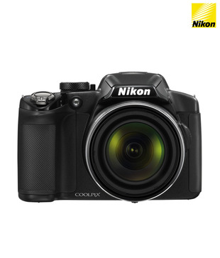 Nikon Coolpix P510 16.1MP Semi-SLR Camera (Black)