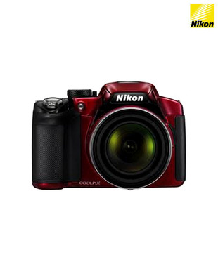 Nikon Coolpix P510 16.1MP Semi-SLR Camera (Red)