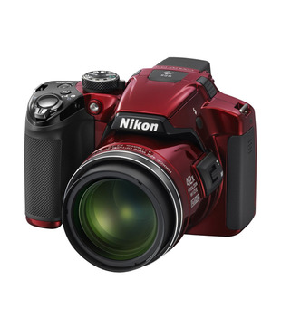 Nikon Coolpix P510 16.1MP Semi-SLR Camera (Red)