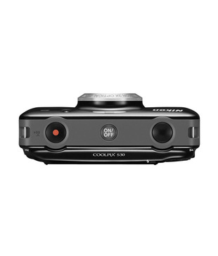 Nikon Coolpix S30 Point & Shoot Digital Camera (Black)