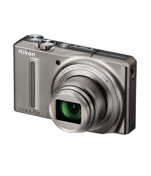 Nikon Coolpix S9100 12.1MP Point & Shoot Digital Camera (Silver)