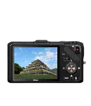 Nikon Coolpix S9200 16MP Point & Shoot Digital Camera (Black)