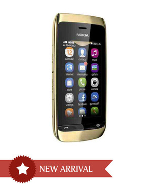 Nokia Asha 308 (Gloden Light)