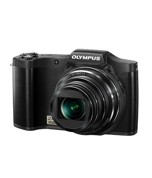 Olympus SZ-14 14MP Point & Shoot Digital Camera (Black)