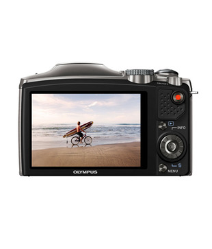 Olympus SZ-31MR 16MP Point & Shoot Digital Camera (Silver)