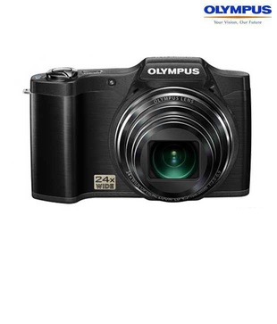 Olympus SZ-14 14MP Point & Shoot Digital Camera (Black)
