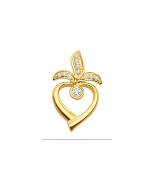 Honey Cinnamon Pendant By Surat Diamond