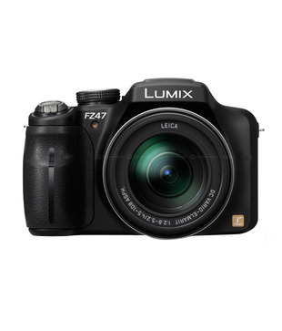 Panasonic Lumix DMC FZ47 12.1 MP Semi-SLR Camera (Black)