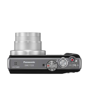 Panasonic Lumix DMC-TZ25 12.1 MP Point & Shoot Digital Camera (Black)