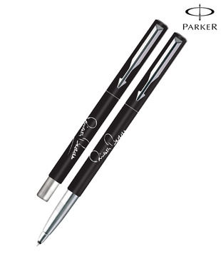 Parker Vector Spl Edition Black Roller Ball Pen  Hands Print