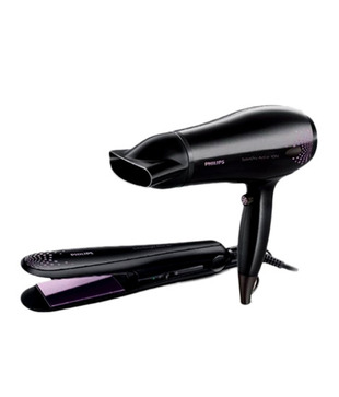 Philips Intelligent Style Range Dryer & Straightener Combo HP8299
