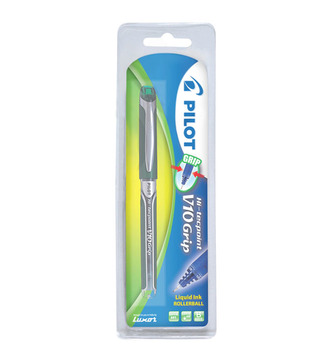 Pilot Hi-Techpoint V-10 Grip Pen Green