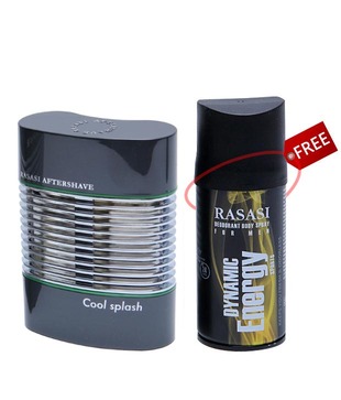 Rasasi Cool Splash Aftershaves 60ML (Free Deo)