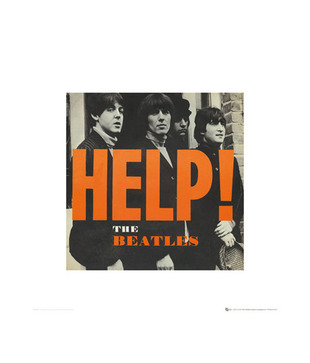 A Beatles Help (15.7 x 15.7 Inches)