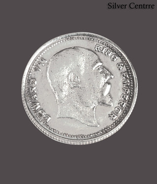 Silver Centrre King & Emperor Edward VII Silver Coin - SC 106