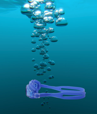 SD Blue Swimming Goggles