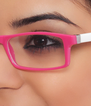SD Bubbly Pink & White Frame Eyewear