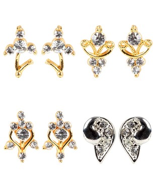 Deccan's 16 Earring Combo Set