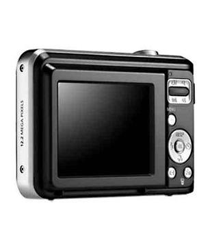 Samsung ES28 12.2MP Point & Shoot Camera (Black) (with Freebie: 4GB SD Card, Pouch, Reebok watch worth Rs.2600) 