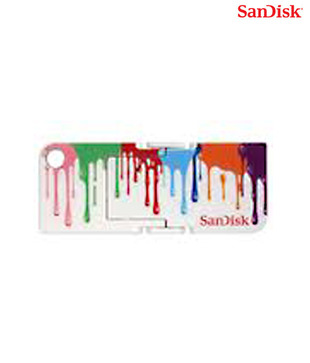 SanDisk Cruzer Pop 16GB Pen Drive (White)