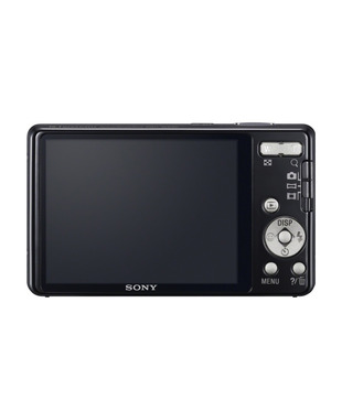 Sony CyberShot DSC W690 16.1MP Point & Shoot Camera (Black) (with 4 GB Card, Camera Pouch)