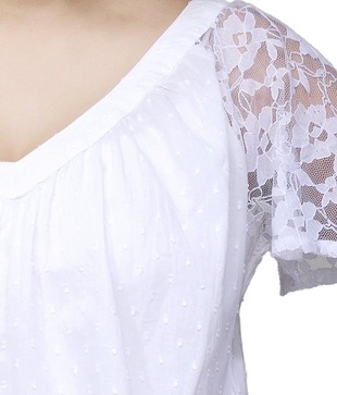 Tania Loond Designer White Top