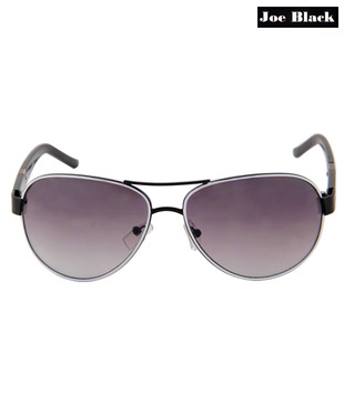 Joe Black's White Rim Aviator Sunglasses
