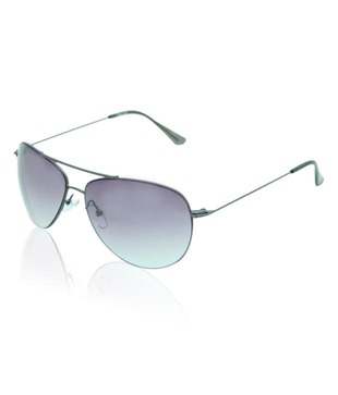 Colorline Chic Gun & Purple Aviator Shades