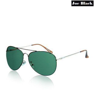 Joe Black Catchy Green Aviator Sunglasses