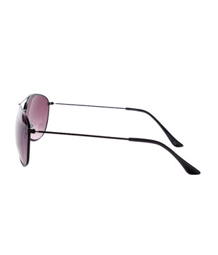 Joe Black Charming Black Frame Aviators -Buy 1 Get 1 Free