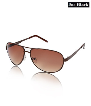 Joe Black Shimmery Brown Aviators