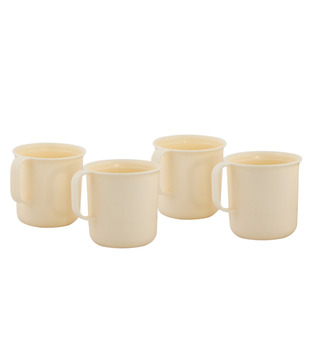 Tupperware Coffee Mugs With Coasters (set of 4)