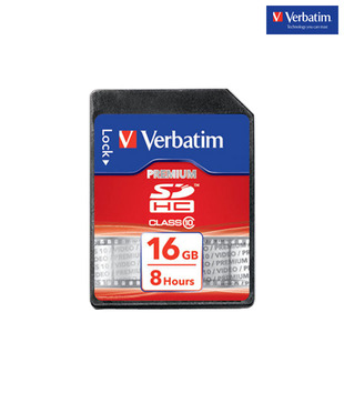 Verbatim SDHC 16Gb Class 10 Memory Card