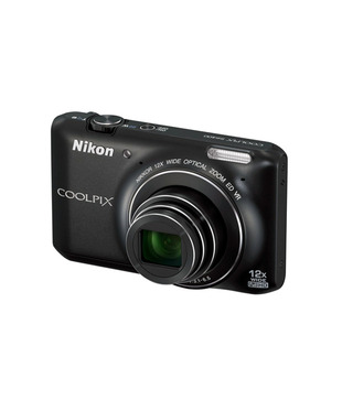 Nikon Coolpix S6400 16MP Point & Shoot Digital Camera (Black)